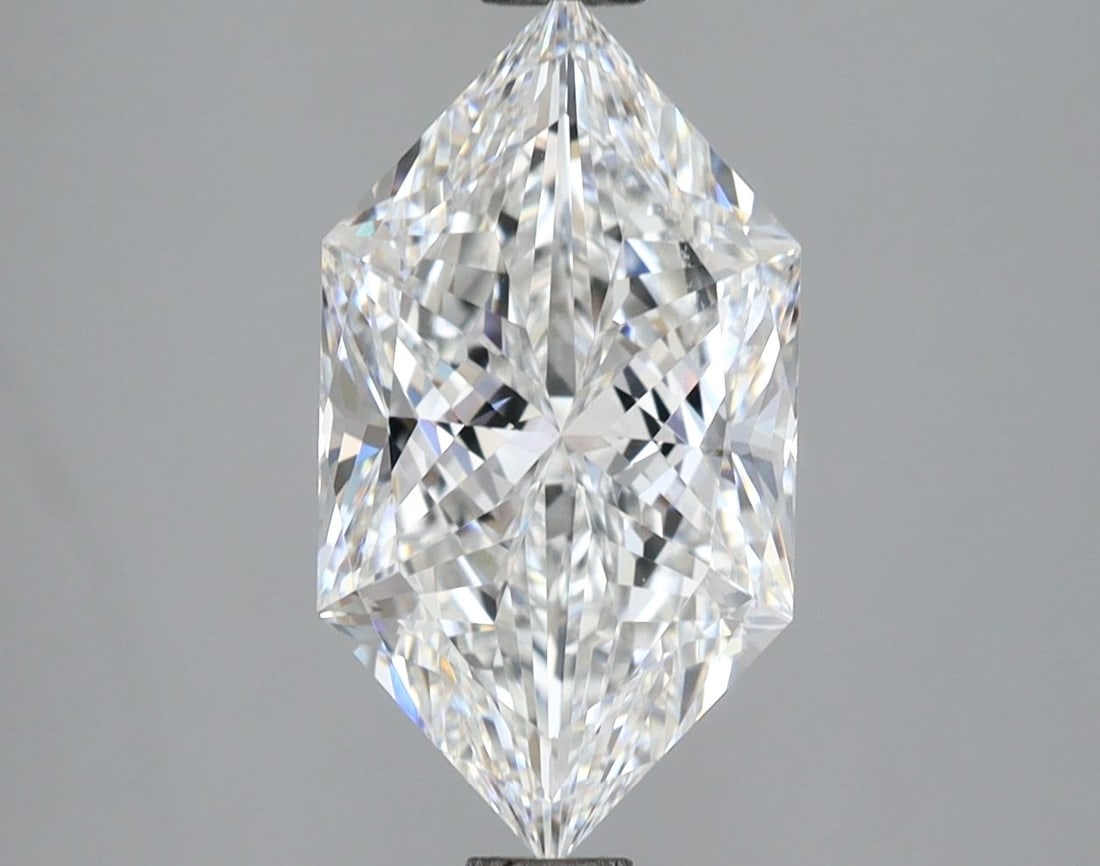 Loose Diamond - HEXAGONAL 2.57ct D VVS2: Loose Diamond - HEXAGONAL 2.57ct D VVS2 Source: This is a real non-mined Diamond that has been grown in a lab Shape: HEXAGONAL Carats: 2.57 Color: D Clarity: VVS2 Certification: IGI Video: