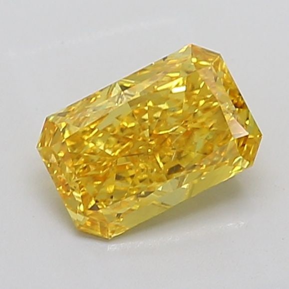 Loose Diamond - RADIANT 2.01ct Fancy Vivid Yellow SI1: Loose Diamond - RADIANT 2.01ct Fancy Vivid Yellow SI1 Source: This is a real non-mined Diamond that has been grown in a lab Shape: RADIANT Carats: 2.01 Color: Fancy Vivid Yellow Certification: IGI Vid