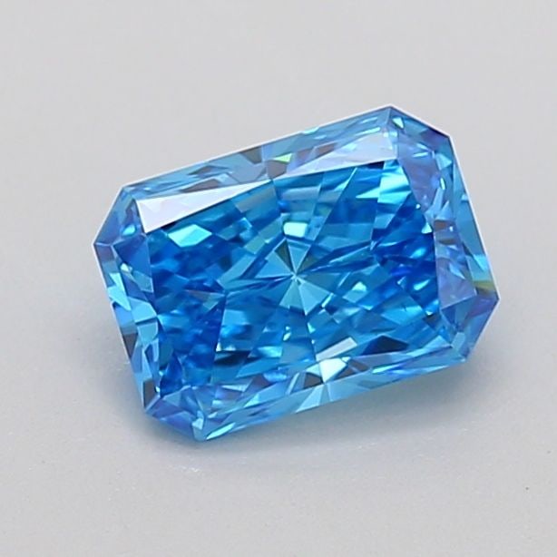 Loose Diamond - RADIANT 0.92ct Fancy Vivid Blue VS1: Loose Diamond - RADIANT 0.92ct Fancy Vivid Blue VS1 Source: This is a real non-mined Diamond that has been grown in a lab Shape: RADIANT Carats: 0.92 Color: Fancy Vivid Blue Certification: IGI Video: