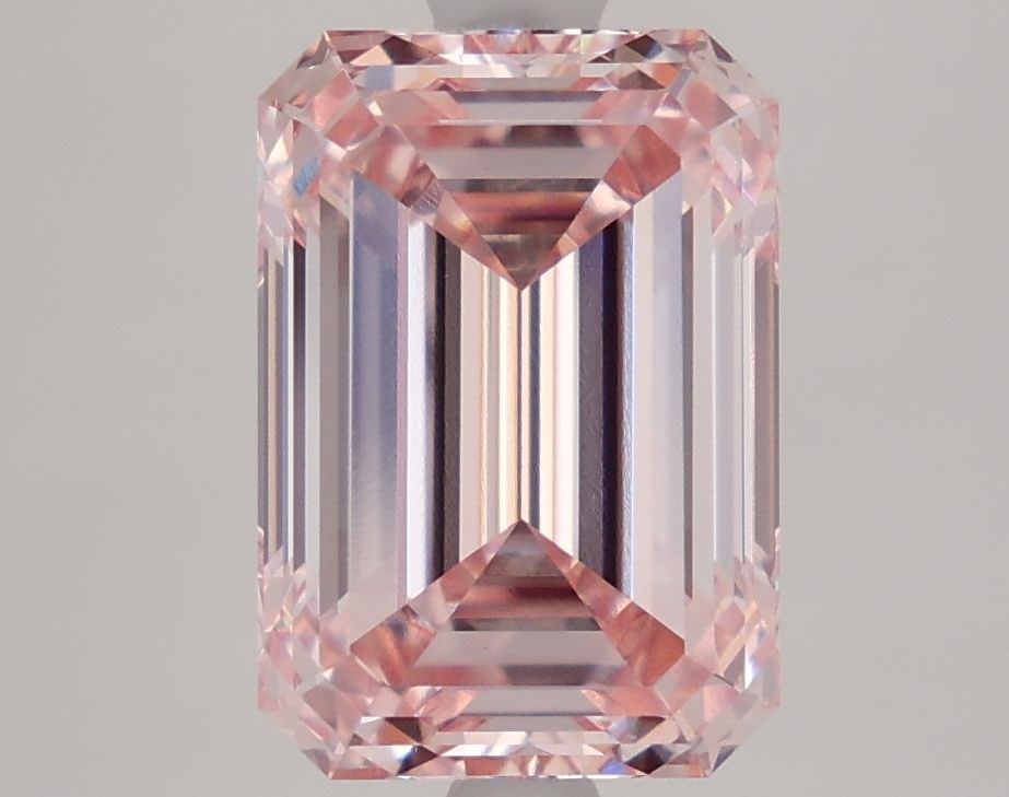 Loose Diamond - EMERALD 4.04ct Fancy Intense Pink VVS2: Loose Diamond - EMERALD 4.04ct Fancy Intense Pink VVS2 Source: This is a real non-mined Diamond that has been grown in a lab Shape: EMERALD Carats: 4.04 Color: Fancy Intense Pink Certification: IGI Vi