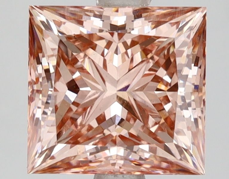 Loose Diamond - PRINCESS 3.02ct Fancy Intense Brown Pink VS2: Loose Diamond - PRINCESS 3.02ct Fancy Intense Brown Pink VS2 Source: This is a real non-mined Diamond that has been grown in a lab Shape: PRINCESS Carats: 3.02 Color: Fancy Intense Brown Pink Certific