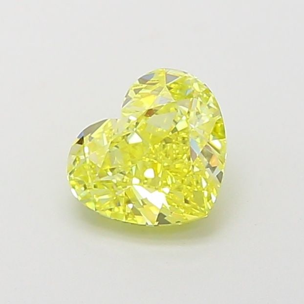 Loose Diamond - HEART 1.01ct Fancy Vivid Yellow VS1: Loose Diamond - HEART 1.01ct Fancy Vivid Yellow VS1 Source: This is a real non-mined Diamond that has been grown in a lab Shape: HEART Carats: 1.01 Color: Fancy Vivid Yellow Certification: IGI Video: