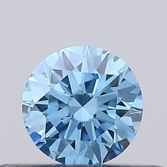 Loose Diamond - ROUND 0.26ct Fancy Vivid Blue VVS2: Loose Diamond - ROUND 0.26ct Fancy Vivid Blue VVS2 Source: This is a real non-mined Diamond that has been grown in a lab Shape: ROUND Carats: 0.26 Color: Fancy Vivid Blue Certification: IGI Video: