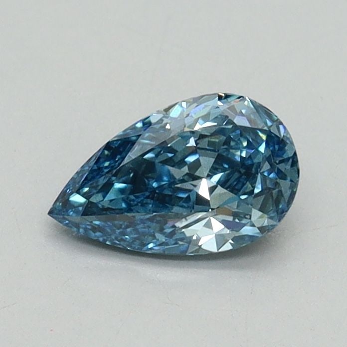 Loose Diamond - PEAR 0.52ct Fancy Vivid Blue SI1: Loose Diamond - PEAR 0.52ct Fancy Vivid Blue SI1 Source: This is a real non-mined Diamond that has been grown in a lab Shape: PEAR Carats: 0.52 Color: Fancy Vivid Blue Certification: IGI Video: