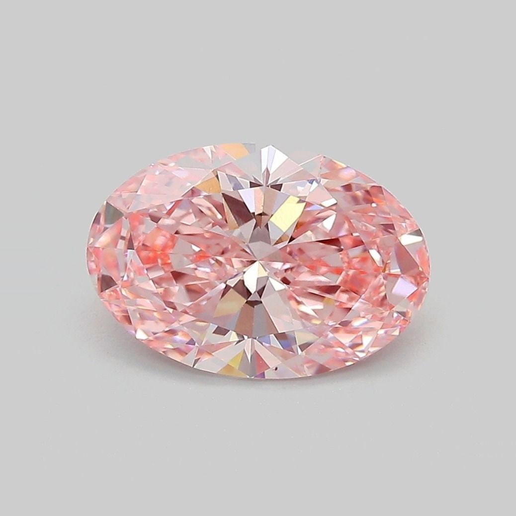 Loose Diamond - OVAL 2.7ct Fancy Vivid Pink VS2: Loose Diamond - OVAL 2.7ct Fancy Vivid Pink VS2 Source: This is a real non-mined Diamond that has been grown in a lab Shape: OVAL Carats: 2.7 Color: Fancy Vivid Pink Certification: IGI Video: