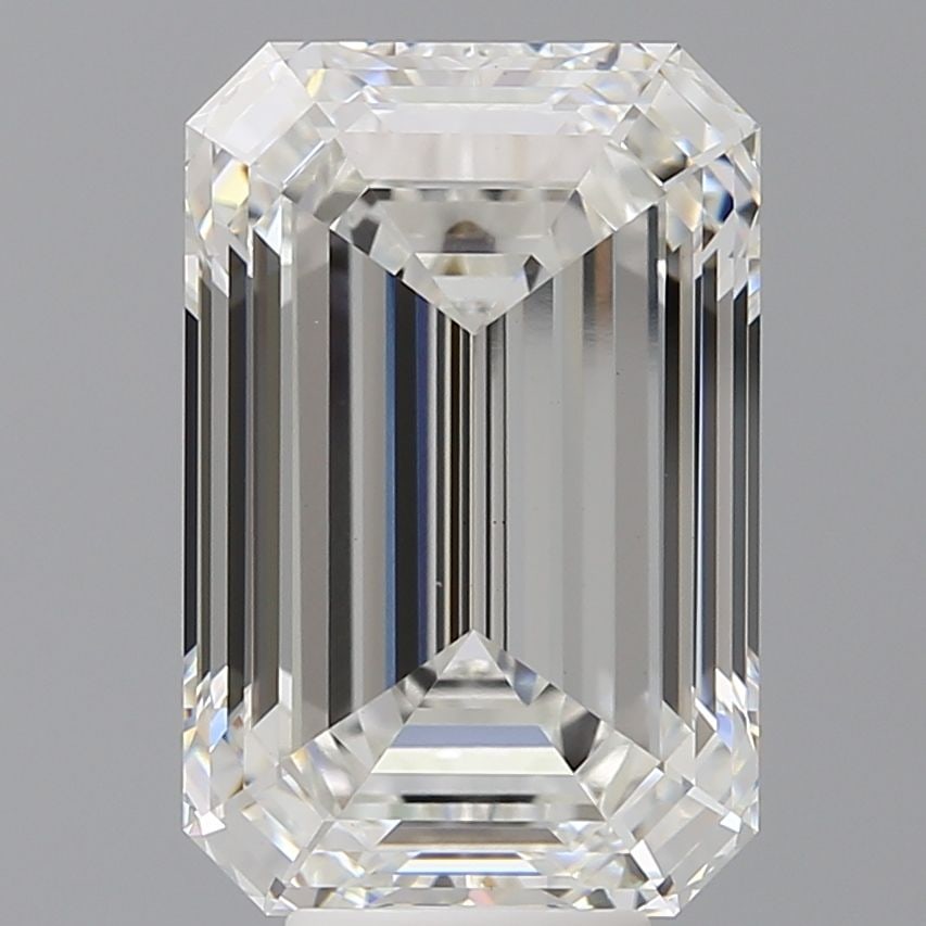 Loose Diamond - EMERALD 8.56ct F VS1: Loose Diamond - EMERALD 8.56ct F VS1 Source: This is a real non-mined Diamond that has been grown in a lab Shape: EMERALD Carats: 8.56 Color: F Clarity: VS1 Certification: IGI Video: