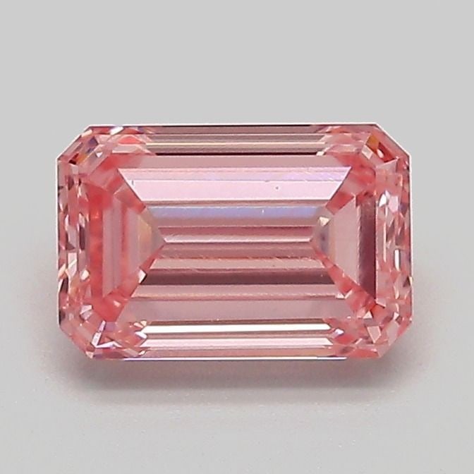 Loose Diamond - EMERALD 1.15ct Fancy Vivid Pink VS1: Loose Diamond - EMERALD 1.15ct Fancy Vivid Pink VS1 Source: This is a real non-mined Diamond that has been grown in a lab Shape: EMERALD Carats: 1.15 Color: Fancy Vivid Pink Certification: IGI Video: