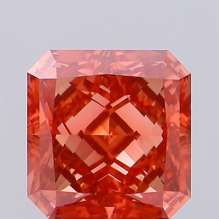 Loose Diamond - SQUARE RADIANT 6.08ct Fancy Vivid Red VS1: Loose Diamond - SQUARE RADIANT 6.08ct Fancy Vivid Red VS1 Source: This is a real non-mined Diamond that has been grown in a lab Shape: SQUARE RADIANT Carats: 6.08 Color: Fancy Vivid Red Certification: