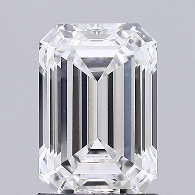 Loose Diamond - EMERALD 1.37ct D IF: Loose Diamond - EMERALD 1.37ct D IF Source: This is a real non-mined Diamond that has been grown in a lab Shape: EMERALD Carats: 1.37 Color: D Clarity: IF Certification: IGI Video: