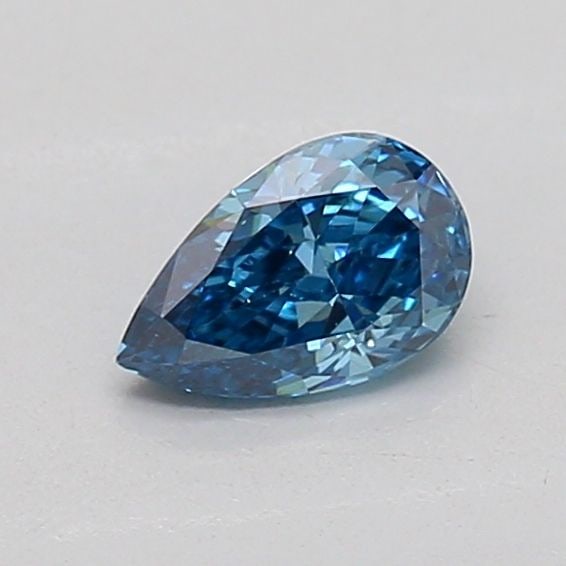Loose Diamond - PEAR 0.23ct Fancy Vivid Blue VVS2: Loose Diamond - PEAR 0.23ct Fancy Vivid Blue VVS2 Source: This is a real non-mined Diamond that has been grown in a lab Shape: PEAR Carats: 0.23 Color: Fancy Vivid Blue Certification: IGI PLEASE NOTE: