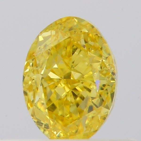 Loose Diamond - OVAL 0.4ct Fancy Vivid Yellow SI1: Loose Diamond - OVAL 0.4ct Fancy Vivid Yellow SI1 Source: Natural Shape: OVAL Carats: 0.4 Color: Fancy Vivid Yellow Certification: GIA PLEASE NOTE: Framed, Large, or heavy items do not have shipping c