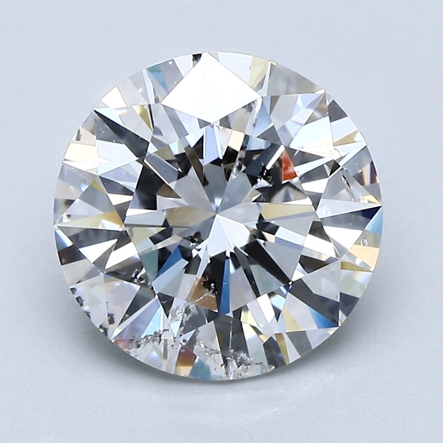 Loose Diamond - Round 3.01ct E SI2: Loose Diamond - Round 3.01ct E SI2 Source: Natural Mined Diamond Shape: Round Carats: 3.01 Color: E Clarity: SI2 Certification: GIA Condition: Pre-Owned PLEASE NOTE: Framed, Large, or heavy items do n
