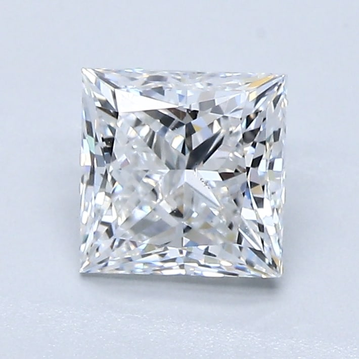 Loose Diamond - PRINCESS 1.21ct E SI1: Loose Diamond - PRINCESS 1.21ct E SI1 Source: Natural Mined Diamond Shape: PRINCESS Carats: 1.21 Color: E Clarity: SI1 Certification: GIA Condition: Pre-Owned PLEASE NOTE: Framed, Large, or heavy item
