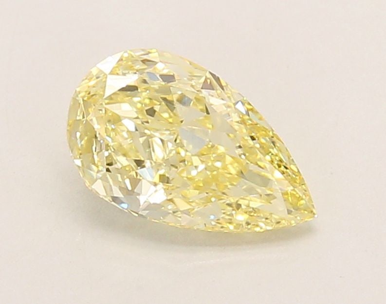 Loose Diamond - PEAR 1.14ct Fancy Yellow VVS2: Loose Diamond - PEAR 1.14ct Fancy Yellow VVS2 Source: This is a real non-mined Diamond that has been grown in a lab Shape: PEAR Carats: 1.14 Color: Fancy Yellow Certification: IGI Video: