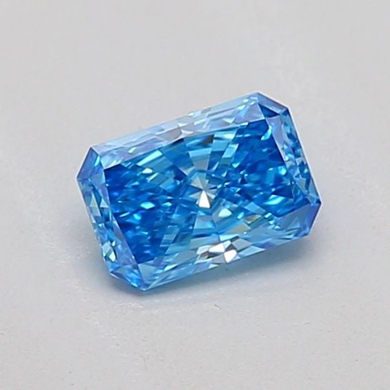 Loose Diamond - RADIANT 0.24ct Fancy Vivid Blue VVS2: Loose Diamond - RADIANT 0.24ct Fancy Vivid Blue VVS2 Source: This is a real non-mined Diamond that has been grown in a lab Shape: RADIANT Carats: 0.24 Color: Fancy Vivid Blue Certification: IGI PLEASE