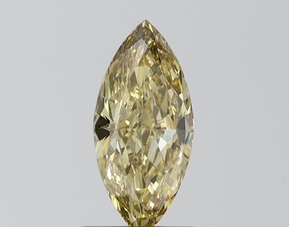 Loose Diamond - MARQUISE 0.98ct Faint Yellow VS1: Loose Diamond - MARQUISE 0.98ct Faint Yellow VS1 Source: This is a real non-mined Diamond that has been grown in a lab Shape: MARQUISE Carats: 0.98 Color: Faint Yellow Certification: NONE Video: