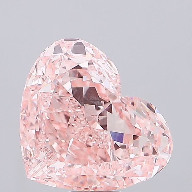 Loose Diamond - HEART 16.08ct Fancy Vivid Pink VVS2: Loose Diamond - HEART 16.08ct Fancy Vivid Pink VVS2 Source: This is a real non-mined Diamond that has been grown in a lab Shape: HEART Carats: 16.08 Color: Fancy Vivid Pink Certification: IGI Video: