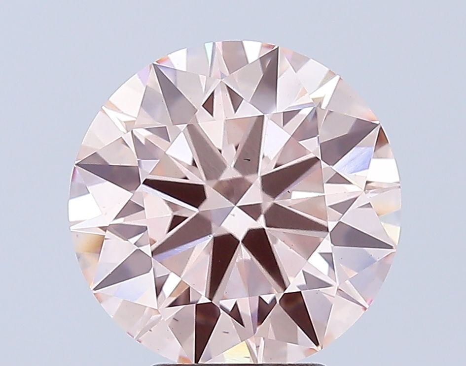 Ideal Loose Diamond - ROUND 4.34ct Fancy Intense Pink VS2: Ideal Loose Diamond - ROUND 4.34ct Fancy Intense Pink VS2 Source: This is a real non-mined Diamond that has been grown in a lab Shape: ROUND Carats: 4.34 Color: Fancy Intense Pink Certification: IGI V