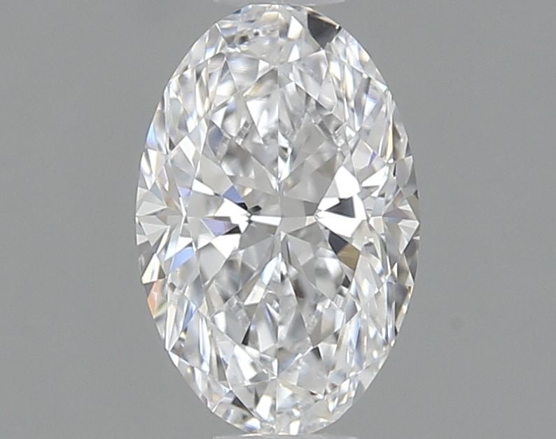Loose Diamond - OVAL 0.62ct D VVS2: Loose Diamond - OVAL 0.62ct D VVS2 Source: This is a real non-mined Diamond that has been grown in a lab Shape: OVAL Carats: 0.62 Color: D Clarity: VVS2 Certification: IGI PLEASE NOTE: Framed, Large, 