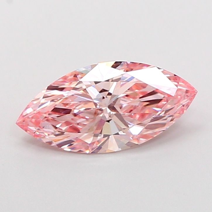 Loose Diamond - MARQUISE 1.9ct Fancy Vivid Pink VS1: Loose Diamond - MARQUISE 1.9ct Fancy Vivid Pink VS1 Source: This is a real non-mined Diamond that has been grown in a lab Shape: MARQUISE Carats: 1.9 Color: Fancy Vivid Pink Certification: IGI PLEASE 