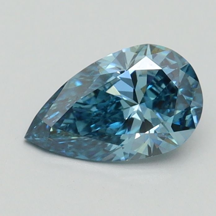 Loose Diamond - PEAR 0.66ct Fancy Vivid Blue VS1: Loose Diamond - PEAR 0.66ct Fancy Vivid Blue VS1 Source: This is a real non-mined Diamond that has been grown in a lab Shape: PEAR Carats: 0.66 Color: Fancy Vivid Blue Certification: IGI Video: