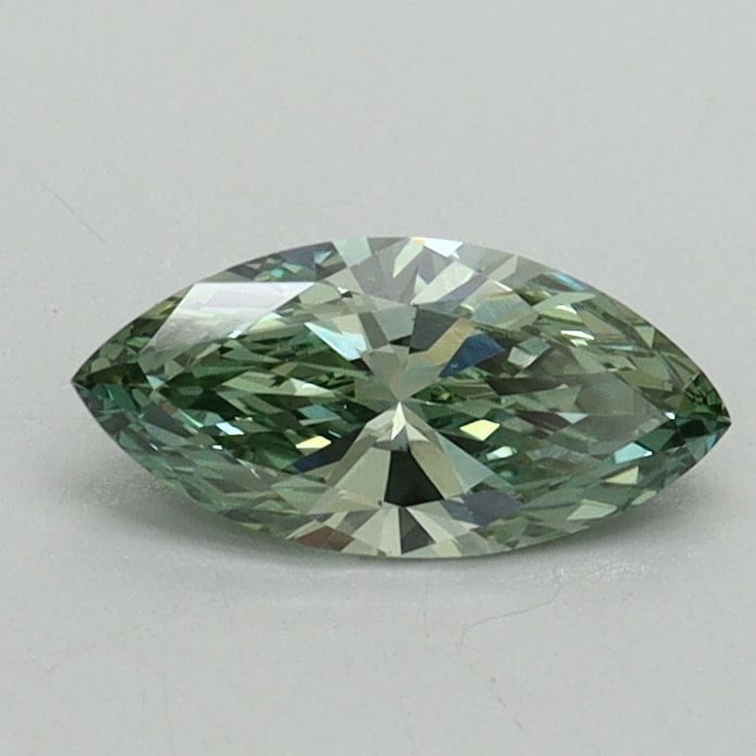 Loose Diamond - MARQUISE 0.45ct Fancy Vivid Green VS1: Loose Diamond - MARQUISE 0.45ct Fancy Vivid Green VS1 Source: This is a real non-mined Diamond that has been grown in a lab Shape: MARQUISE Carats: 0.45 Color: Fancy Vivid Green Certification: IGI Vid