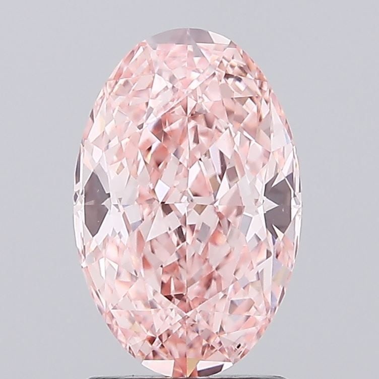 Loose Diamond - OVAL 2.03ct Fancy Vivid Pink VVS2: Loose Diamond - OVAL 2.03ct Fancy Vivid Pink VVS2 Source: This is a real non-mined Diamond that has been grown in a lab Shape: OVAL Carats: 2.03 Color: Fancy Vivid Pink Certification: IGI Video: