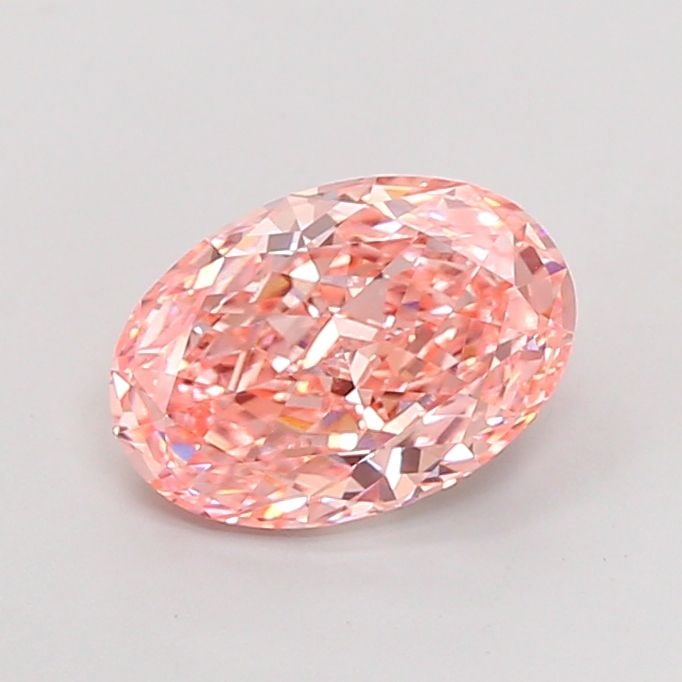 Loose Diamond - OVAL 2.61ct Fancy Vivid Pink VVS2: Loose Diamond - OVAL 2.61ct Fancy Vivid Pink VVS2 Source: This is a real non-mined Diamond that has been grown in a lab Shape: OVAL Carats: 2.61 Color: Fancy Vivid Pink Certification: IGI Video:
