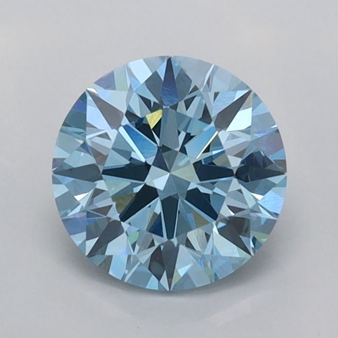 Ideal Loose Diamond - ROUND 1.05ct Fancy Vivid Blue VVS2: Ideal Loose Diamond - ROUND 1.05ct Fancy Vivid Blue VVS2 Source: This is a real non-mined Diamond that has been grown in a lab Shape: ROUND Carats: 1.05 Color: Fancy Vivid Blue Certification: IGI Vide