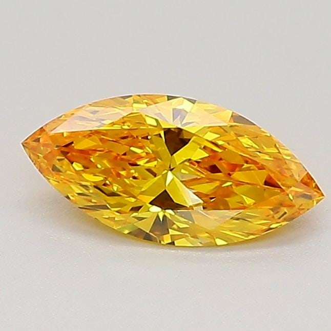 Loose Diamond - MARQUISE 0.49ct Fancy Vivid Yellow VS1: Loose Diamond - MARQUISE 0.49ct Fancy Vivid Yellow VS1 Source: This is a real non-mined Diamond that has been grown in a lab Shape: MARQUISE Carats: 0.49 Color: Fancy Vivid Yellow Certification: IGI V