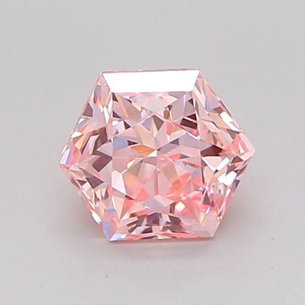Loose Diamond - HEXAGONAL 1.03ct Fancy Intense Pink VVS2: Loose Diamond - HEXAGONAL 1.03ct Fancy Intense Pink VVS2 Source: This is a real non-mined Diamond that has been grown in a lab Shape: HEXAGONAL Carats: 1.03 Color: Fancy Intense Pink Certification: IG