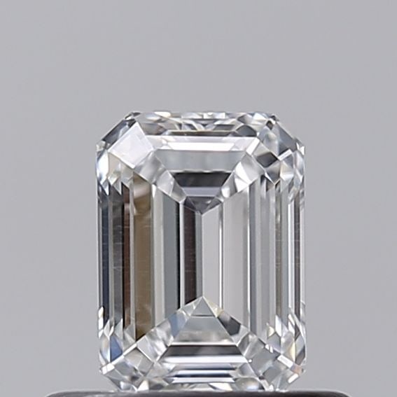 Loose Diamond - EMERALD 0.51ct E VS2: Loose Diamond - EMERALD 0.51ct E VS2 Source: This is a real non-mined Diamond that has been grown in a lab Shape: EMERALD Carats: 0.51 Color: E Clarity: VS2 Certification: IGI Video: