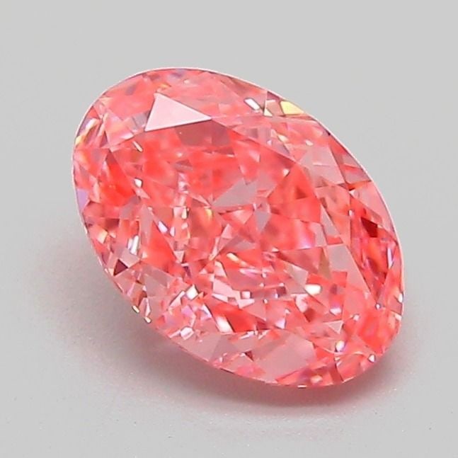 Loose Diamond - OVAL 1.08ct Fancy Vivid Pink VVS2: Loose Diamond - OVAL 1.08ct Fancy Vivid Pink VVS2 Source: This is a real non-mined Diamond that has been grown in a lab Shape: OVAL Carats: 1.08 Color: Fancy Vivid Pink Certification: IGI Video: