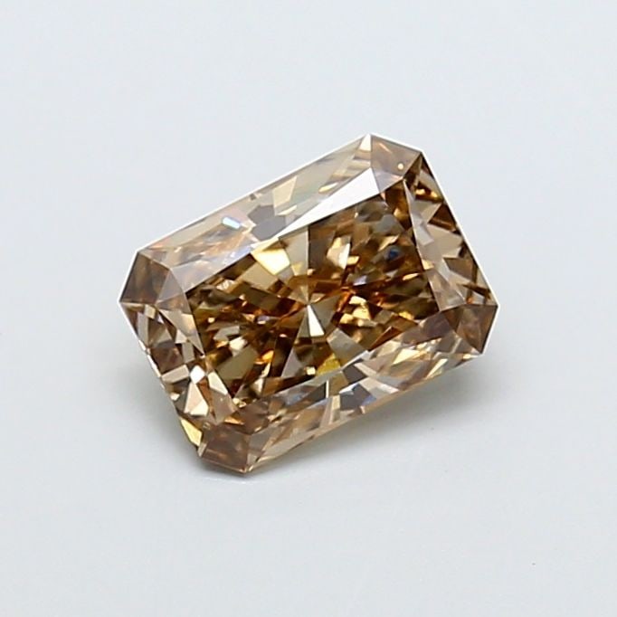 Loose Diamond - RADIANT 2.08ct Fancy Brown VS1: Loose Diamond - RADIANT 2.08ct Fancy Brown VS1 Source: This is a real non-mined Diamond that has been grown in a lab Shape: RADIANT Carats: 2.08 Color: Fancy Brown Certification: IGI Video: Video
