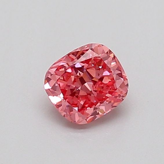 Loose Diamond - CUSHION MODIFIED 0.42ct Fancy Vivid Pink VS1: Loose Diamond - CUSHION MODIFIED 0.42ct Fancy Vivid Pink VS1 Source: This is a real non-mined Diamond that has been grown in a lab Shape: CUSHION MODIFIED Carats: 0.42 Color: Fancy Vivid Pink Certific