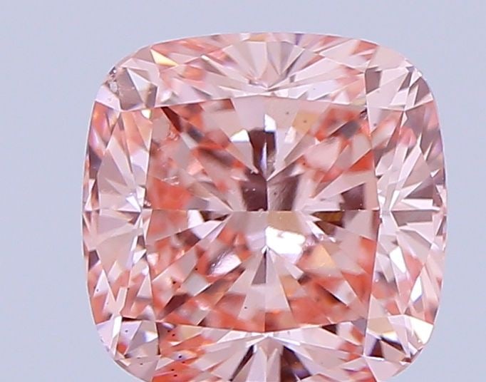 Loose Diamond - CUSHION MODIFIED 2.37ct Fancy Vivid Pink VS2: Loose Diamond - CUSHION MODIFIED 2.37ct Fancy Vivid Pink VS2 Source: This is a real non-mined Diamond that has been grown in a lab Shape: CUSHION MODIFIED Carats: 2.37 Color: Fancy Vivid Pink Certific