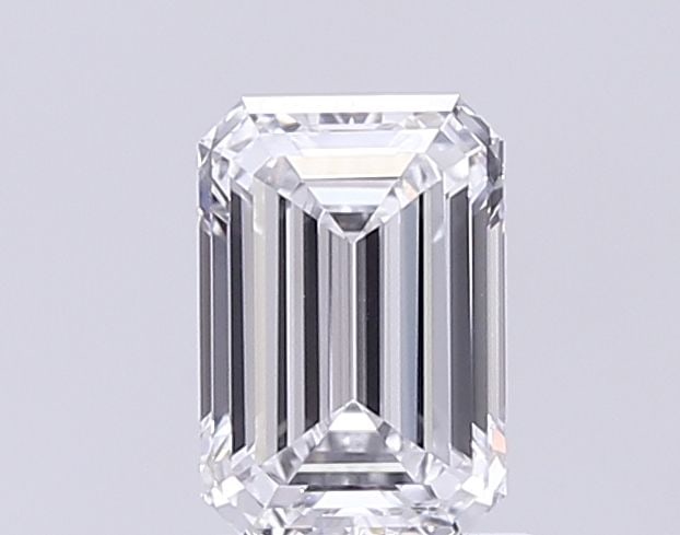 Loose Diamond - EMERALD 1.0ct D VVS2: Loose Diamond - EMERALD 1.0ct D VVS2 Source: This is a real non-mined Diamond that has been grown in a lab Shape: EMERALD Carats: 1.0 Color: D Clarity: VVS2 Certification: IGI Video: