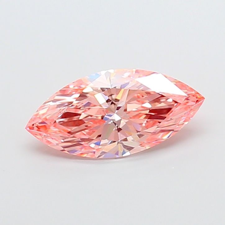 Loose Diamond - MARQUISE 3.03ct Fancy Vivid Pink VS1: Loose Diamond - MARQUISE 3.03ct Fancy Vivid Pink VS1 Source: This is a real non-mined Diamond that has been grown in a lab Shape: MARQUISE Carats: 3.03 Color: Fancy Vivid Pink Certification: IGI Video