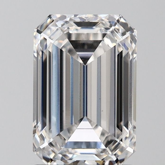 Loose Diamond - EMERALD 2.07ct E VS1: Loose Diamond - EMERALD 2.07ct E VS1 Source: This is a real non-mined Diamond that has been grown in a lab Shape: EMERALD Carats: 2.07 Color: E Clarity: VS1 Certification: IGI Video: