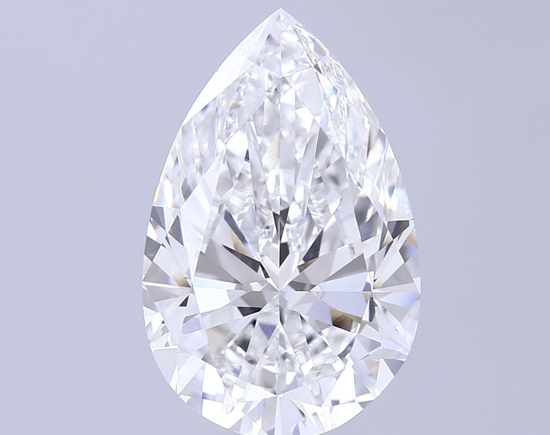 Loose Diamond - PEAR 8.02ct E VVS2: Loose Diamond - PEAR 8.02ct E VVS2 Source: This is a real non-mined Diamond that has been grown in a lab Shape: PEAR Carats: 8.02 Color: E Clarity: VVS2 Certification: IGI Video: