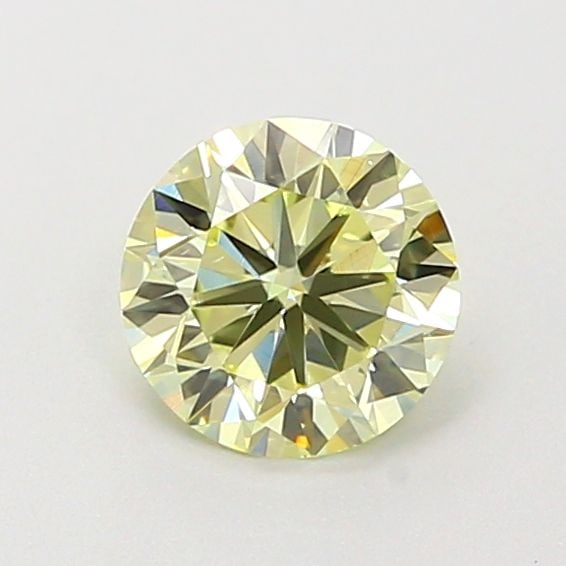 Loose Diamond - ROUND 0.48ct Fancy Light Yellow VS2: Loose Diamond - ROUND 0.48ct Fancy Light Yellow VS2 Source: This is a real non-mined Diamond that has been grown in a lab Shape: ROUND Carats: 0.48 Color: Fancy Light Yellow Certification: IGI Video: