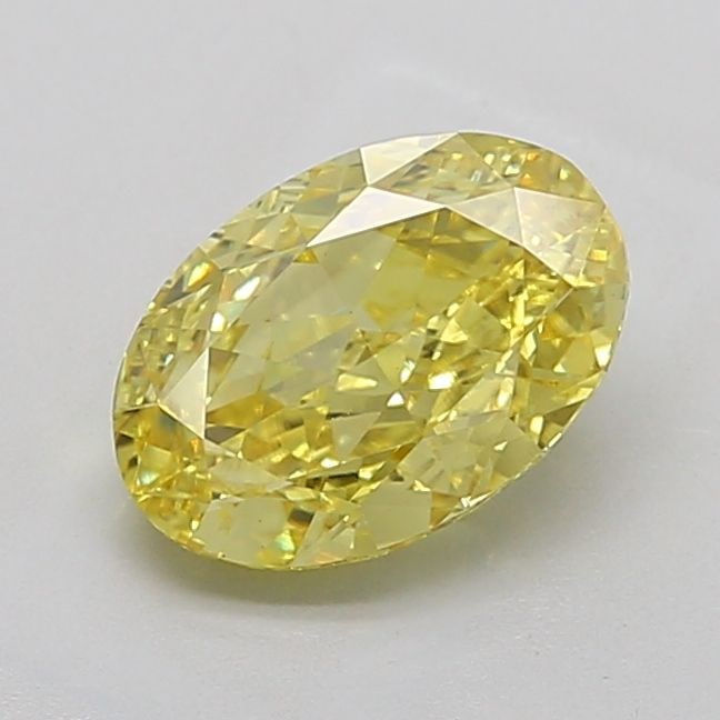 Loose Diamond - OVAL 2.8ct Fancy Intense Yellow VS1: Loose Diamond - OVAL 2.8ct Fancy Intense Yellow VS1 Source: This is a real non-mined Diamond that has been grown in a lab Shape: OVAL Carats: 2.8 Color: Fancy Intense Yellow Certification: IGI Video:
