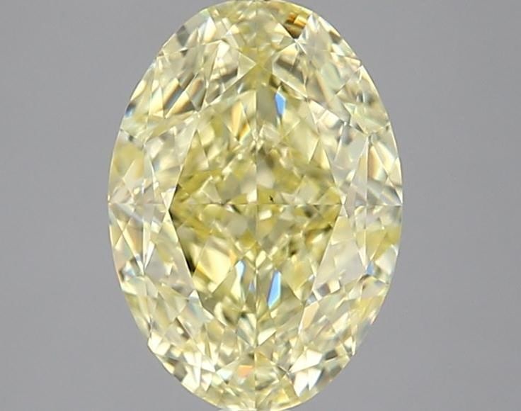 Loose Diamond - OVAL 2.6ct Fancy Yellow VS2: Loose Diamond - OVAL 2.6ct Fancy Yellow VS2 Source: Natural Shape: OVAL Carats: 2.6 Color: Fancy Yellow Certification: GIA Video: