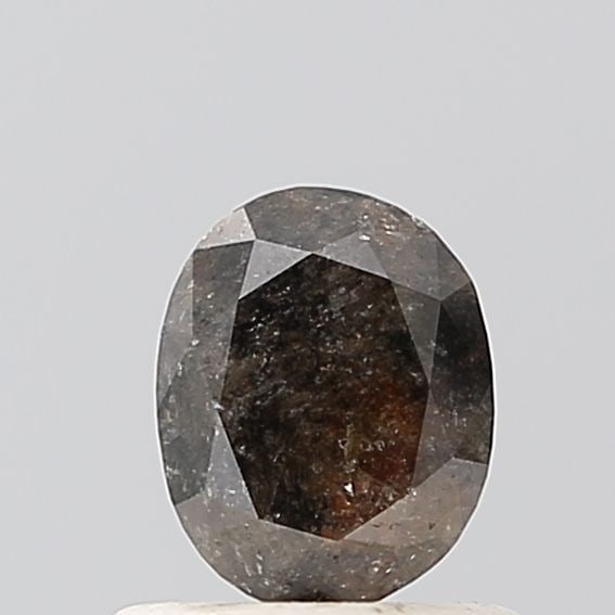 Loose Diamond - OVAL 0.7ct Salt and Pepper VVS2: Loose Diamond - OVAL 0.7ct Salt and Pepper VVS2 Source: Natural Shape: OVAL Carats: 0.7 Color: Salt and Pepper Certification: NONE Video: