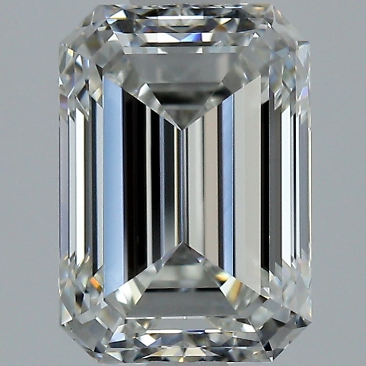 Loose Diamond - EMERALD 1.8ct G VVS1: Loose Diamond - EMERALD 1.8ct G VVS1 Source: Natural Mined Diamond Shape: EMERALD Carats: 1.8 Color: G Clarity: VVS1 Certification: GIA Condition: Pre-Owned PLEASE NOTE: Framed, Large, or heavy items 