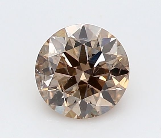 Loose Diamond - ROUND 0.27ct Fancy Light Brown SI1: Loose Diamond - ROUND 0.27ct Fancy Light Brown SI1 Source: Natural Shape: ROUND Carats: 0.27 Color: Fancy Light Brown Certification: NONE Video: