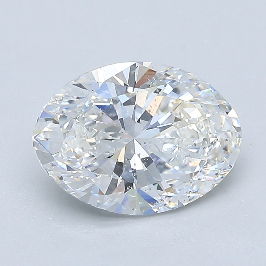 Loose Diamond - OVAL 2.01ct E SI2: Loose Diamond - OVAL 2.01ct E SI2 Source: Natural Mined Diamond Shape: OVAL Carats: 2.01 Color: E Clarity: SI2 Certification: GIA Condition: Pre-Owned PLEASE NOTE: Framed, Large, or heavy items do not