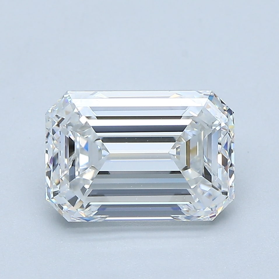 Loose Diamond - EMERALD 2.5ct E VVS2: Loose Diamond - EMERALD 2.5ct E VVS2 Source: Natural Mined Diamond Shape: EMERALD Carats: 2.5 Color: E Clarity: VVS2 Certification: GIA Condition: Pre-Owned PLEASE NOTE: Framed, Large, or heavy items 
