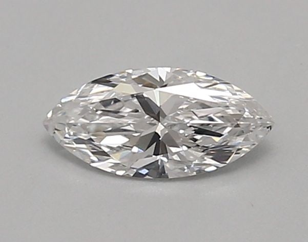 Loose Diamond - MARQUISE 0.57ct D VS1: Loose Diamond - MARQUISE 0.57ct D VS1 Source: This is a real non-mined Diamond that has been grown in a lab Shape: MARQUISE Carats: 0.57 Color: D Clarity: VS1 Certification: IGI Video: