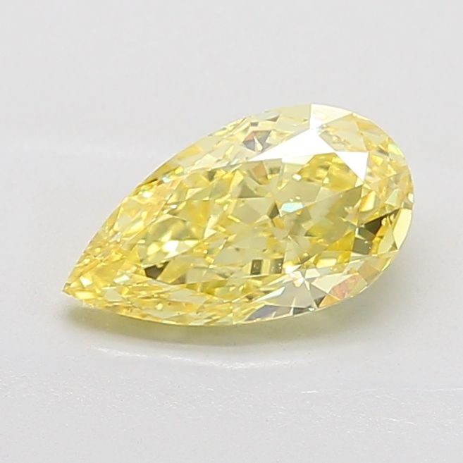 Loose Diamond - PEAR 2.0ct Fancy Vivid Yellow VS2: Loose Diamond - PEAR 2.0ct Fancy Vivid Yellow VS2 Source: This is a real non-mined Diamond that has been grown in a lab Shape: PEAR Carats: 2.0 Color: Fancy Vivid Yellow Certification: IGI Video: